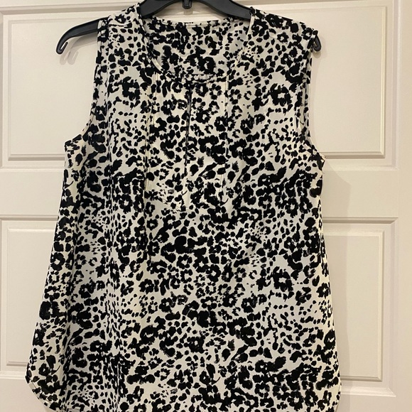 Jcrew leopard blouse - Picture 1 of 1